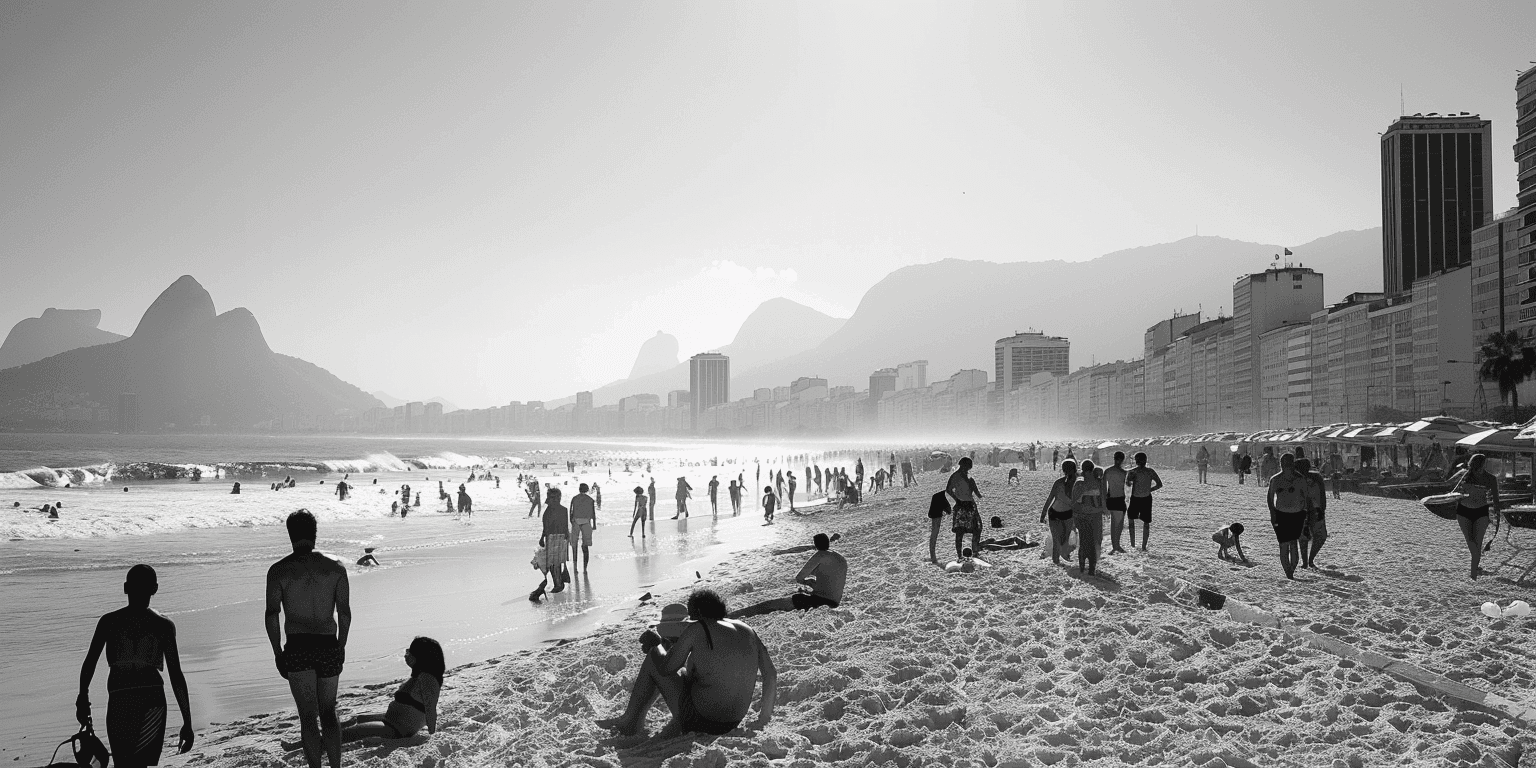Strand an der Copacabana