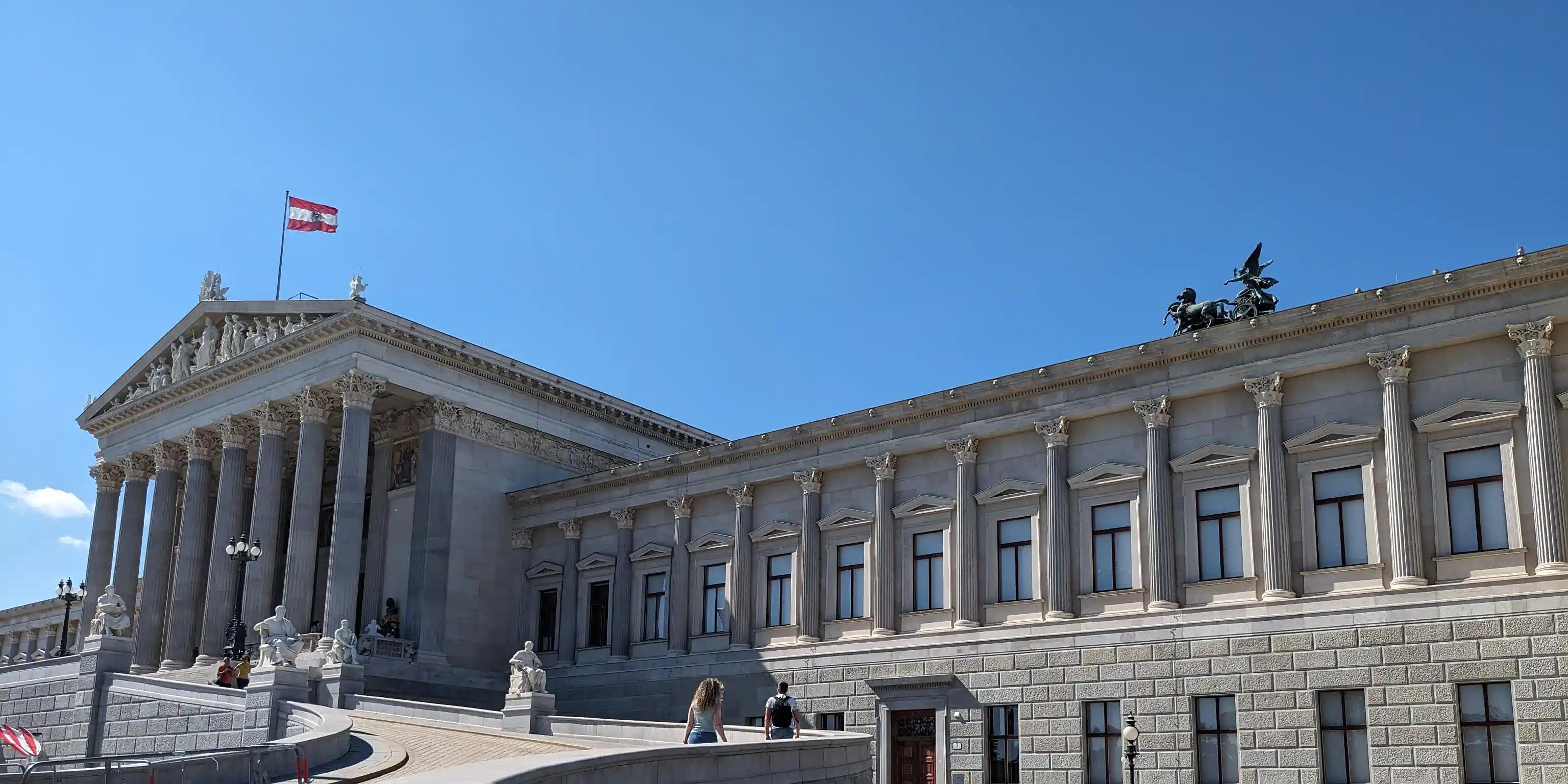 Das Parlament in Wien